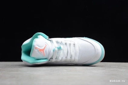 5 'LIGHT JORDAN AIR AQUA' RETRO GS 0908